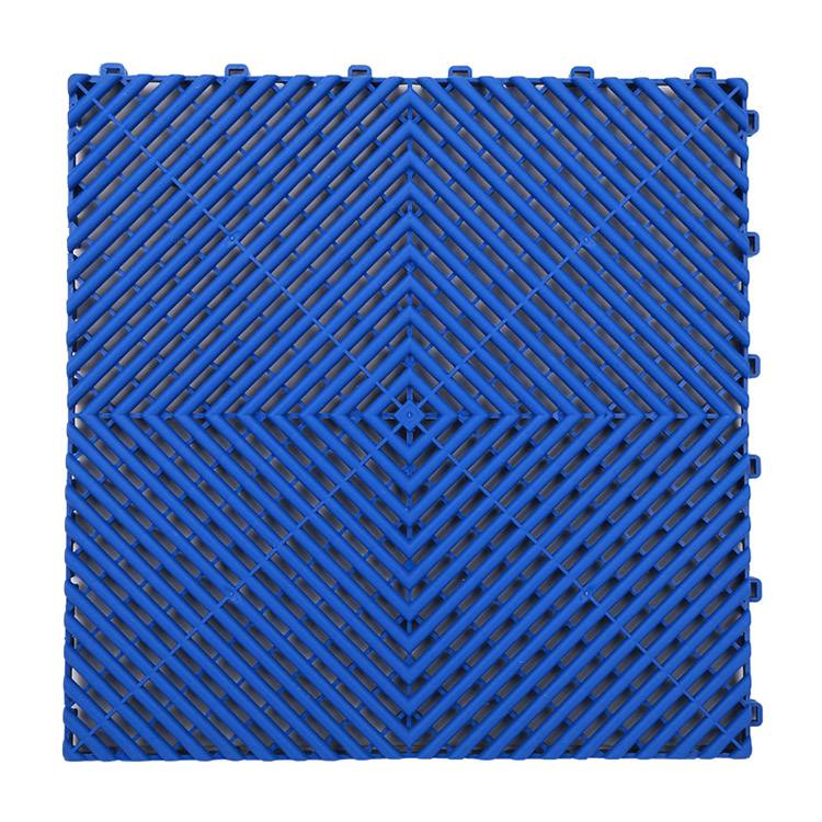 Blue box of Xtreme Garage Floor Tile